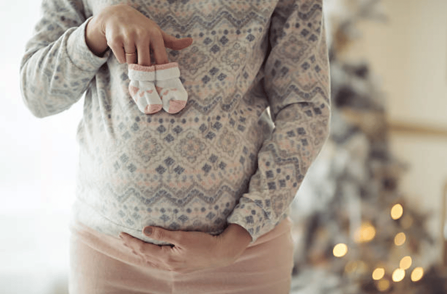 grossesse enceinte Noël fêtes