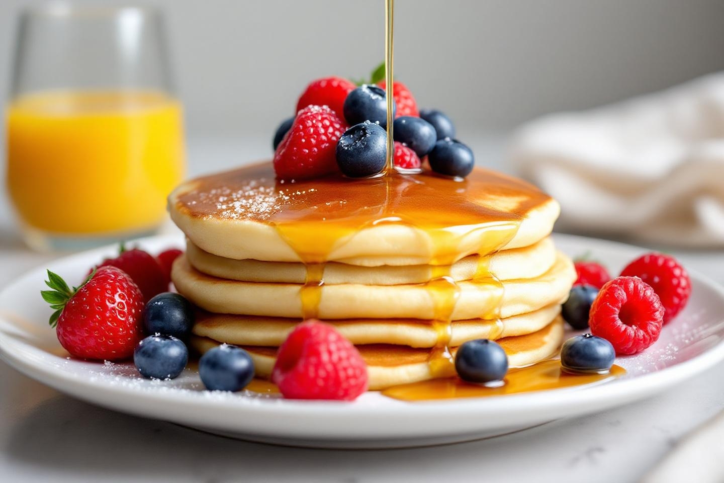 Rapides et zéro balance, ces pancakes ultra moelleux vont enchanter vos matins de parents (recette idéale pour bien démarrer la journée !)