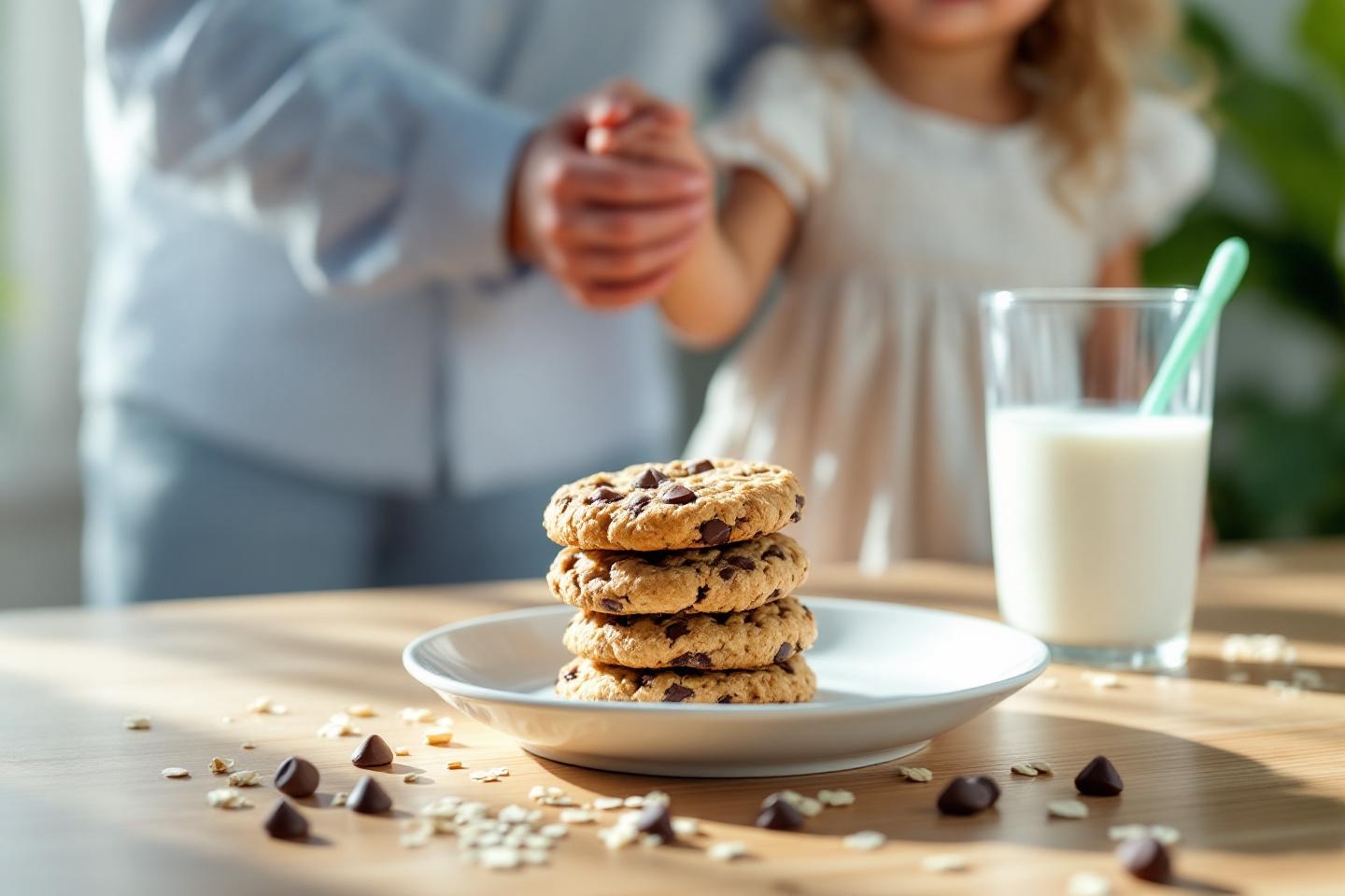 Le goûter doudou facile à digérer qui sauve les après-midis : la recette ultra-moelleuse des cookies avoine-chocolat préférée des jeunes parents