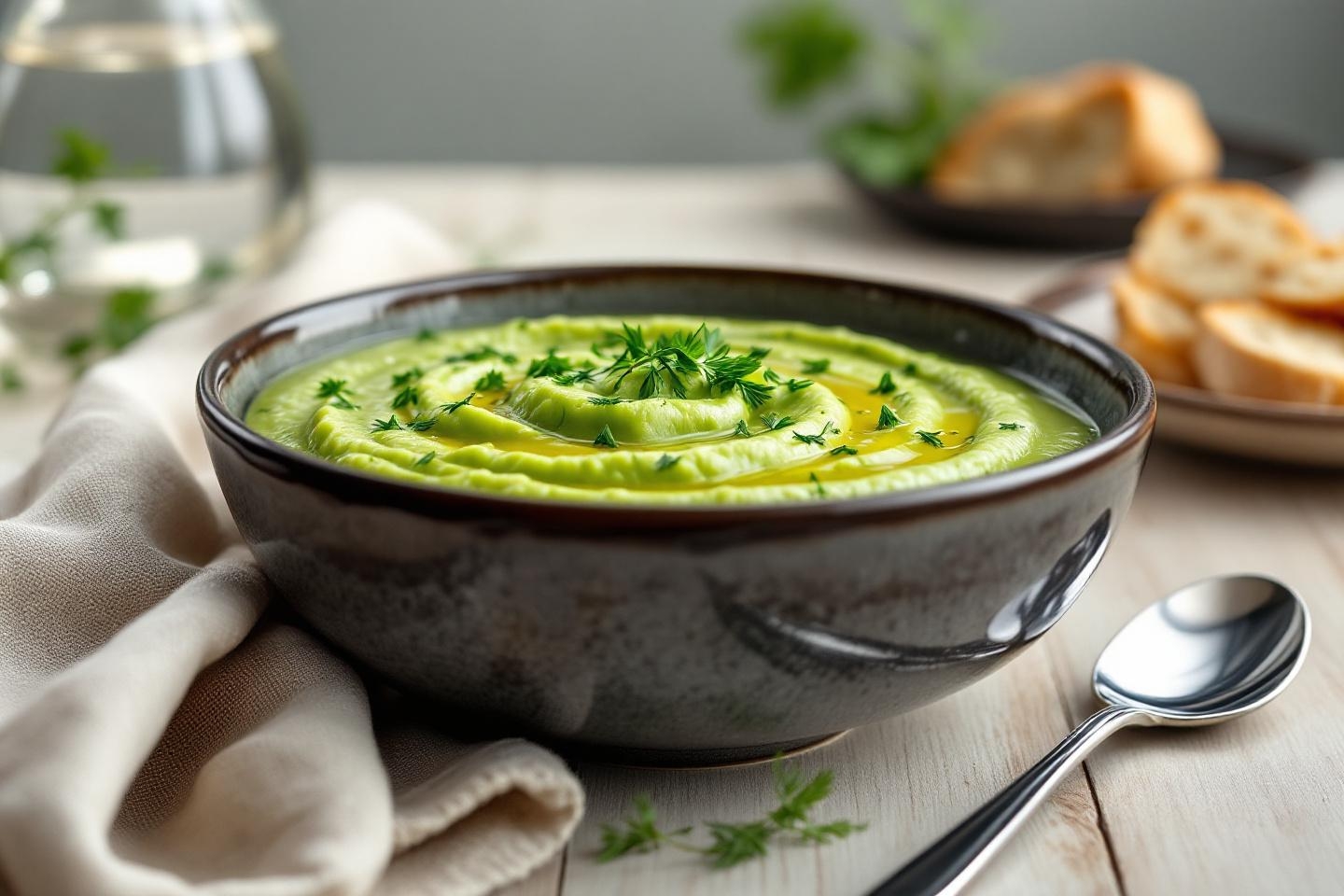 Douceur express et réconfort à table : la purée de pois cassés aux herbes qui régale les futures mamans sans prise de tête
