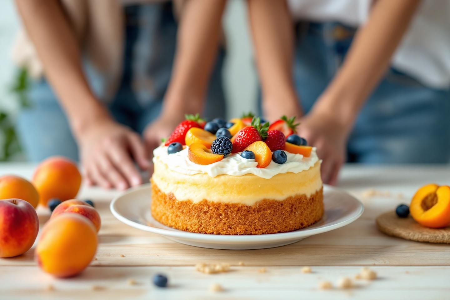 Besoin d’un dessert réconfortant en un clin d’œil ? Ce gâteau ultra-moelleux aux yaourts et fruits de saison chouchoute les jeunes parents