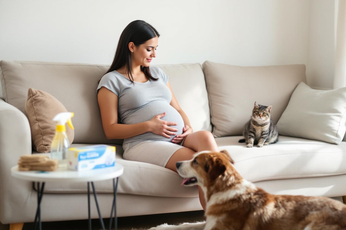Animaux de compagnie et grossesse : les erreurs à éviter pour écarter les infections (toxoplasmose, listériose, salmonellose) selon les spécialistes