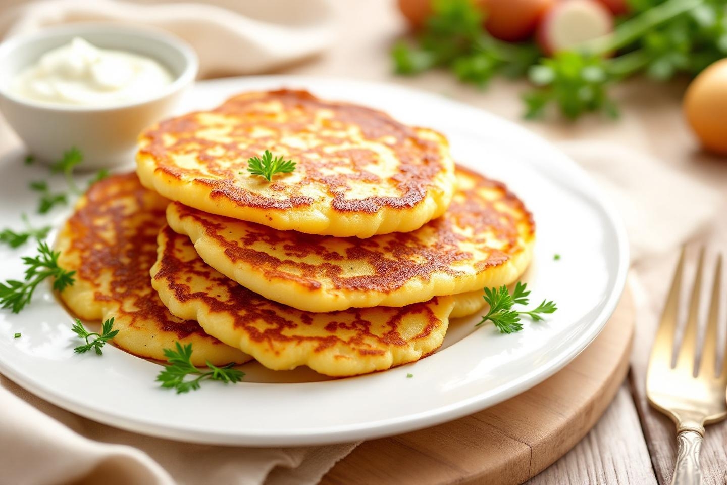 Ultra rapides et parfaitement dorées à la poêle, ces galettes de pommes de terre sont l&rsquo;accompagnement parfait de tous vos plats !
