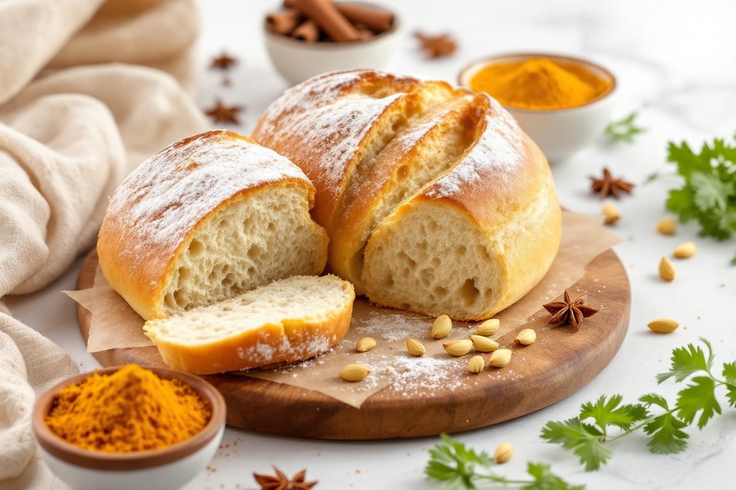 Un pain doux, parfumé et moelleux à préparer à la main à personnaliser avec les épices et saveurs venues d’ailleurs !