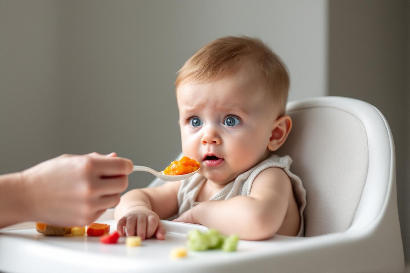Bébé boude les nouvelles textures ? Les conseils des experts pour une diversification alimentaire sans stress