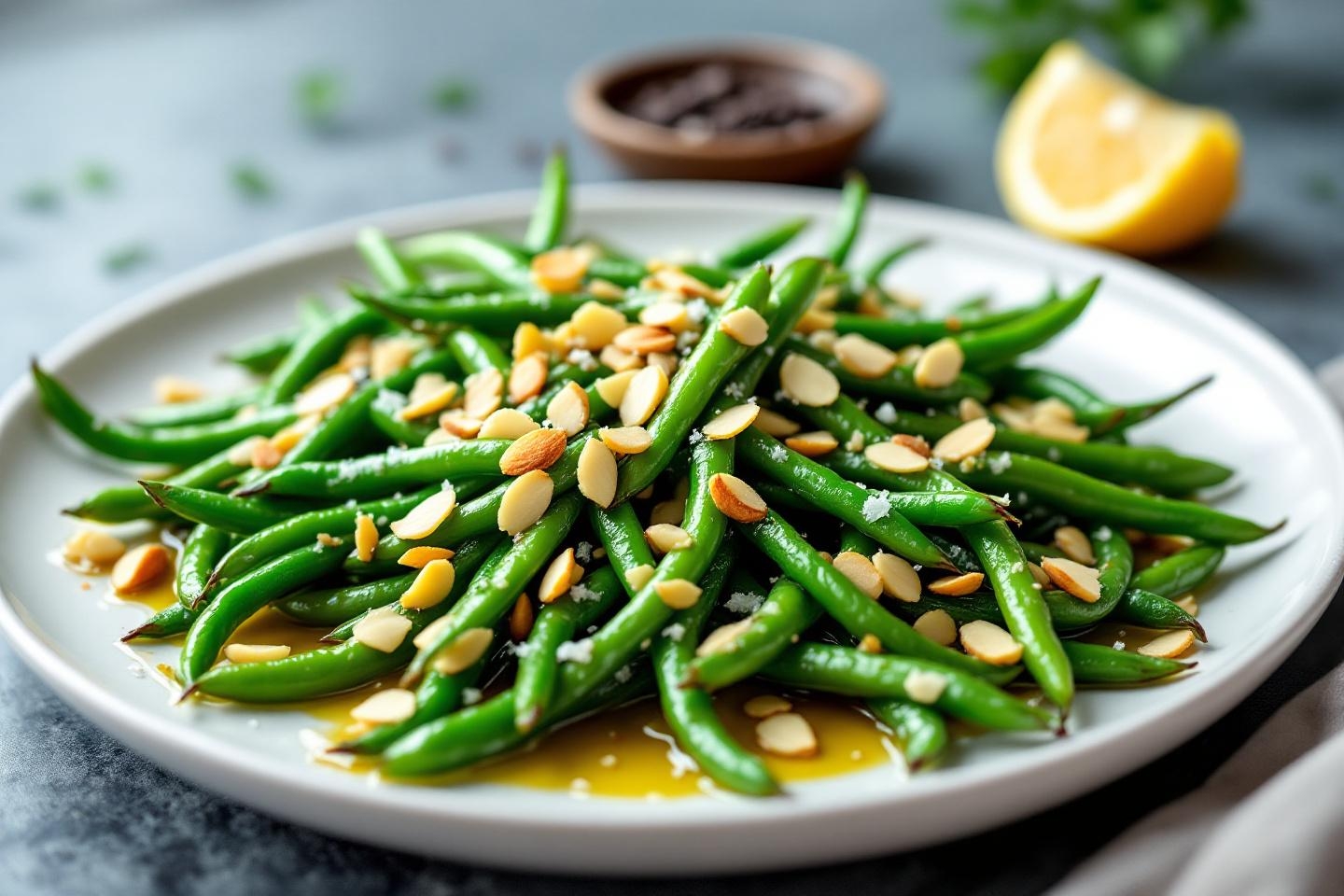 Les haricots verts deviennent un vrai délice grâce à cette poêlée parfumée, croquante et pleine de fraîcheur !