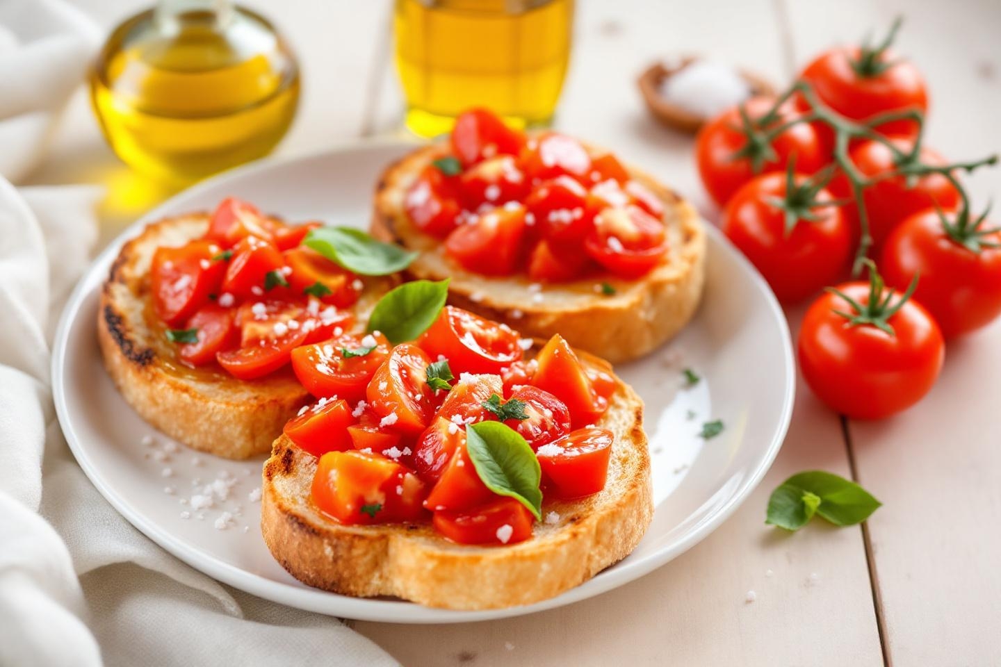 Le pain grillé aux tomates et à l’huile d’olive : la belle recette qui dévoile toutes ses saveurs en cinq minutes (parfait pour les jeunes parents épuisés)