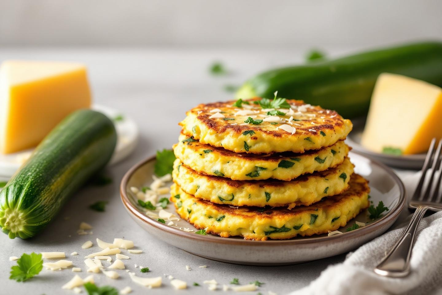 La recette de galettes aux courgettes et parmesan qui bluffe tout le monde sans passer par le four : sans prise de tête, dorée et délicieuse !