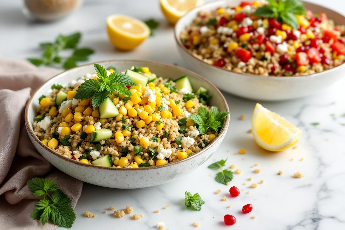 Envie d’un repas bon et rapide ? Voici 3 idées de taboulés ultra savoureux, originaux et faciles à tester cet été pour un repas bien frais !