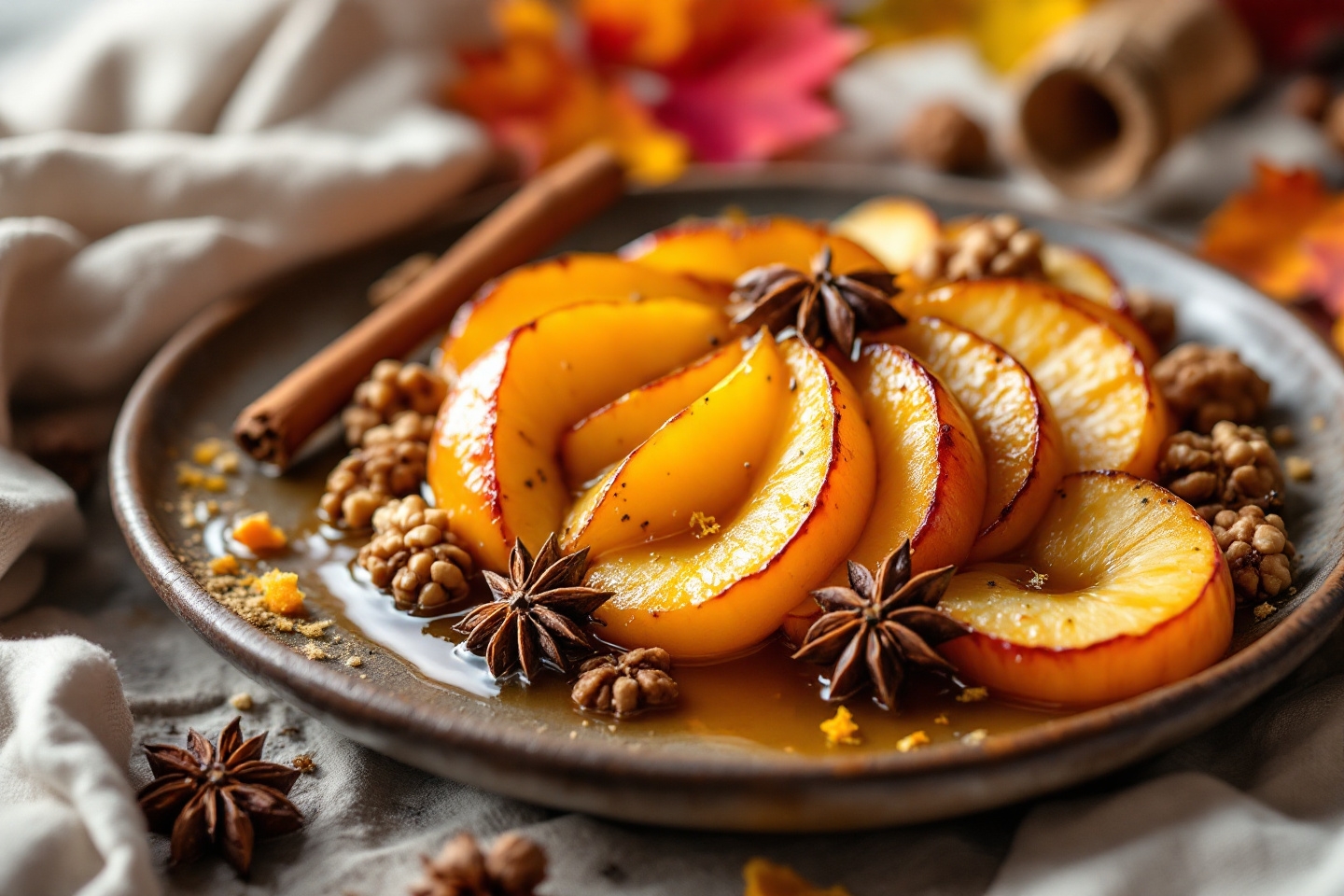 Les pommes rôties parfumées : la recette réconfortante qui illumine les goûters d’automne en famille