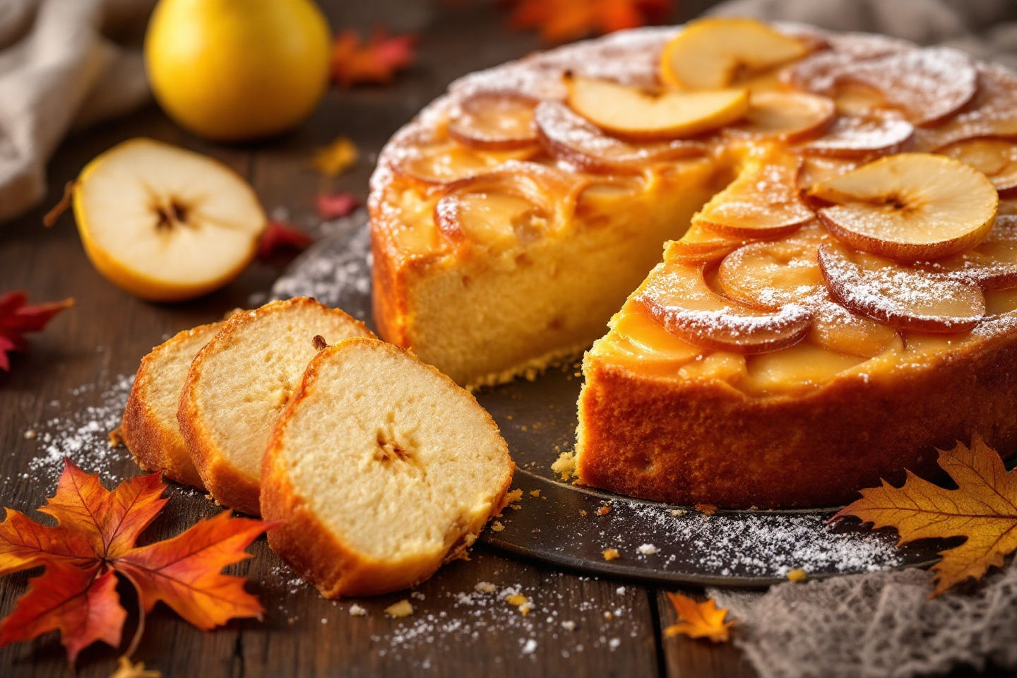 Ce gâteau fondant aux poires sera la nouvelle star de vos goûters d’automne en famille !