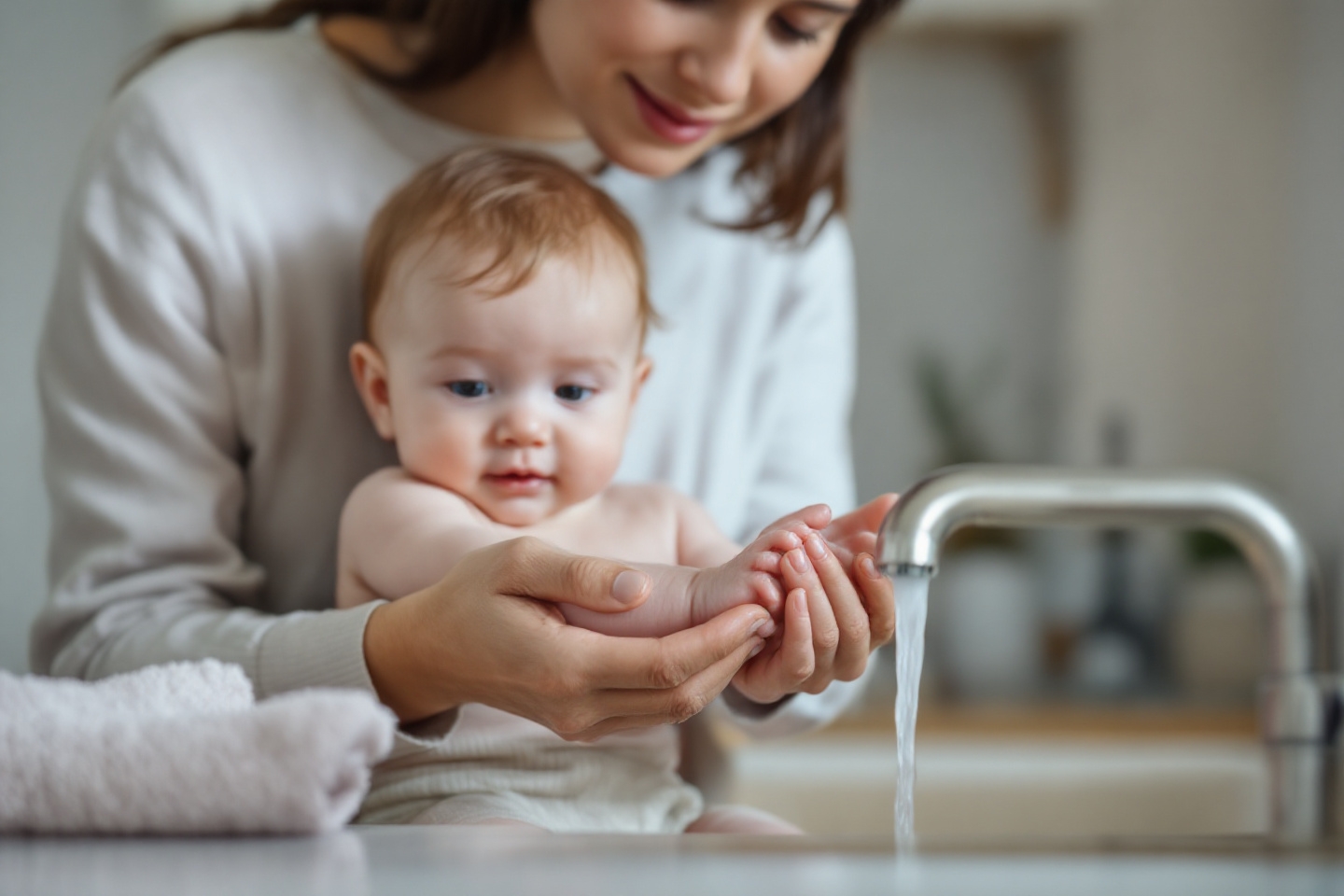 Bébé s’est brûlé : les premiers gestes à adopter et quand consulter selon les spécialistes
