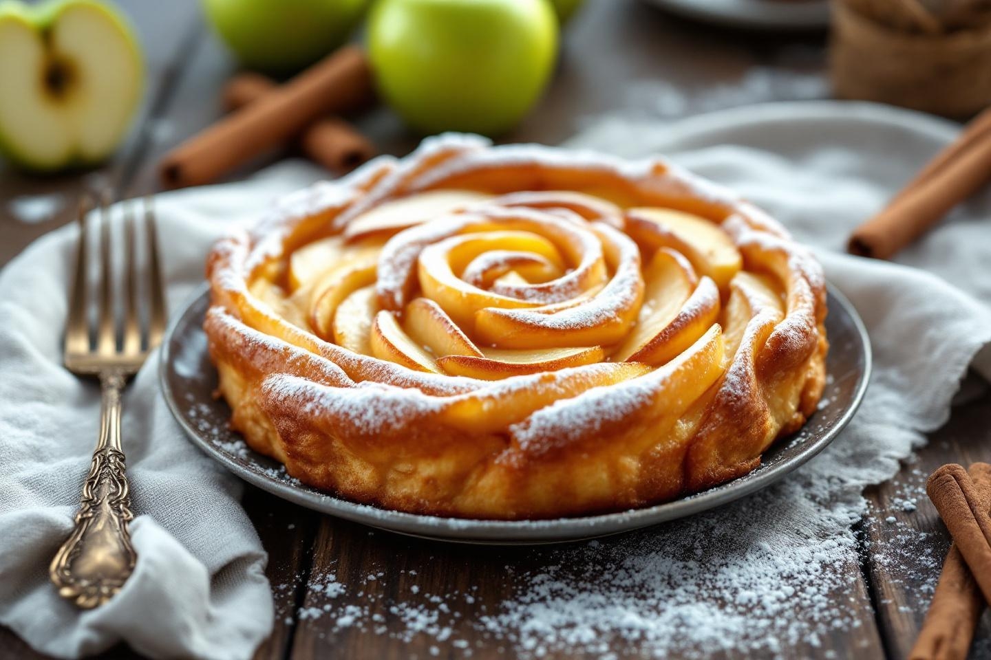 Votre grand-mère vous la préparait, maintenant, vous la servez à vos enfants : cette flognarde aux pommes ne se démode jamais !