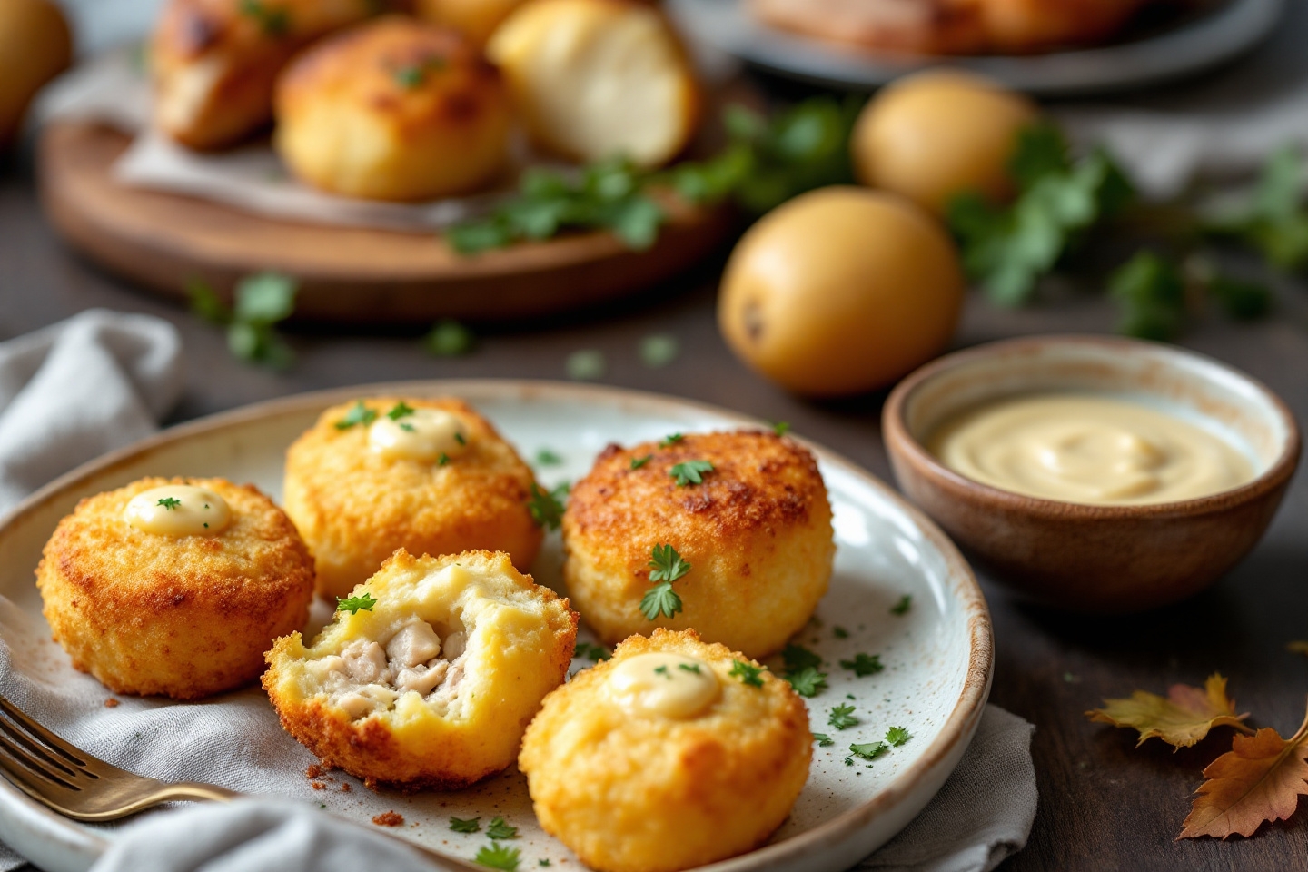La recette réconfort pour jeunes parents : des croquettes ultra-moelleuses à base de restes de poulet rôti et pommes de terre