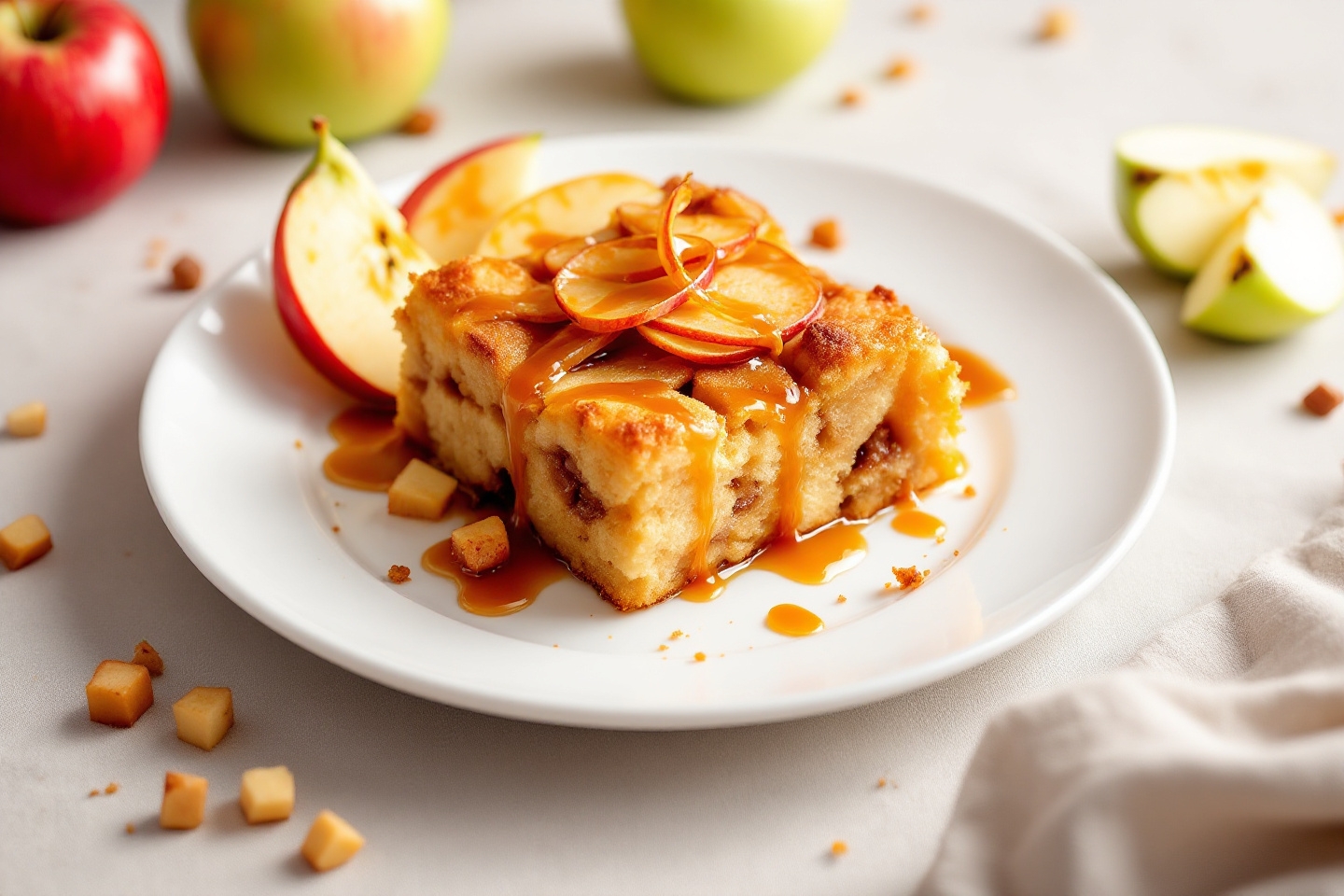 Cette recette bluffante change vos restes de pain en un pudding aux pommes absolument irrésistible !