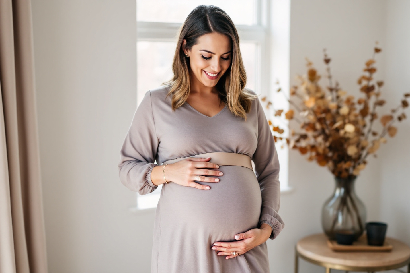 Structurez votre silhouette de femme enceinte avec cet accessoire banal, mais qui va changer votre tenue !