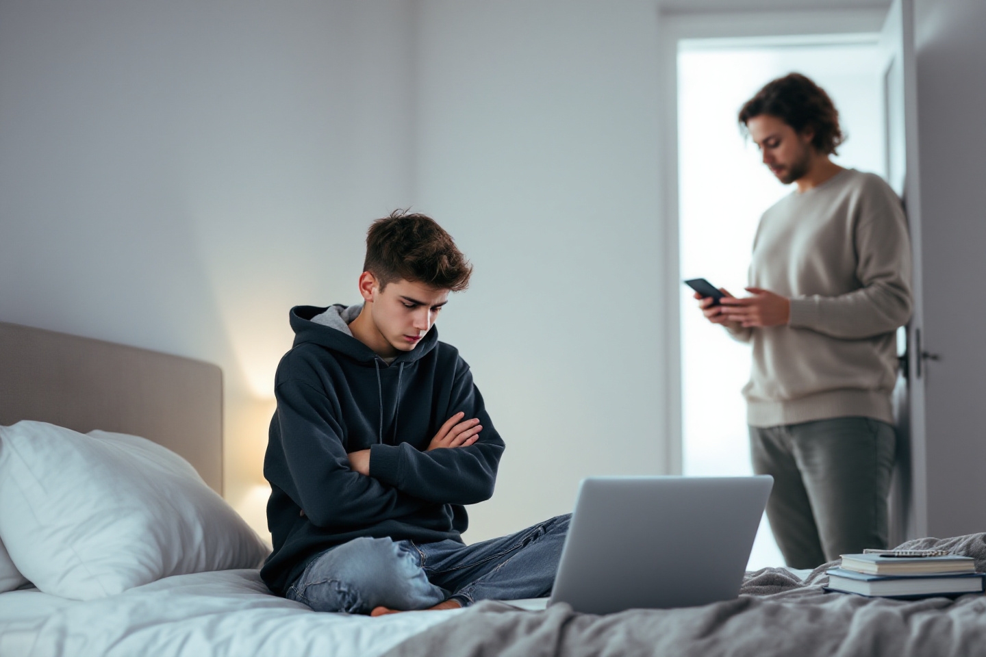 Comment savoir si votre ado s’enferme pour avoir la paix… ou parce qu’il va mal ? Les signaux à surveiller selon les experts