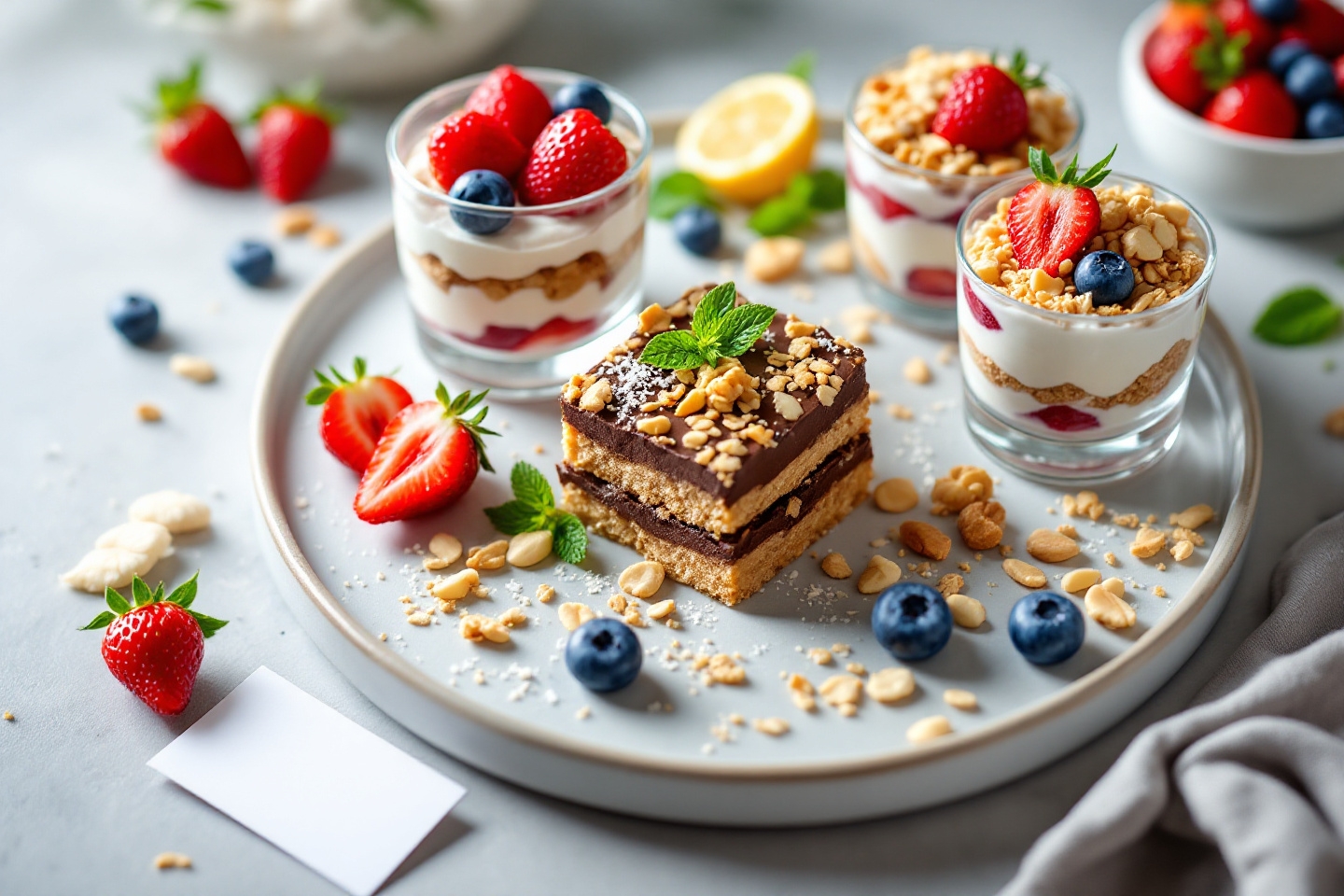 Quatre douceurs sans cuisson pour le goûter des futures mamans et jeunes parents pressés