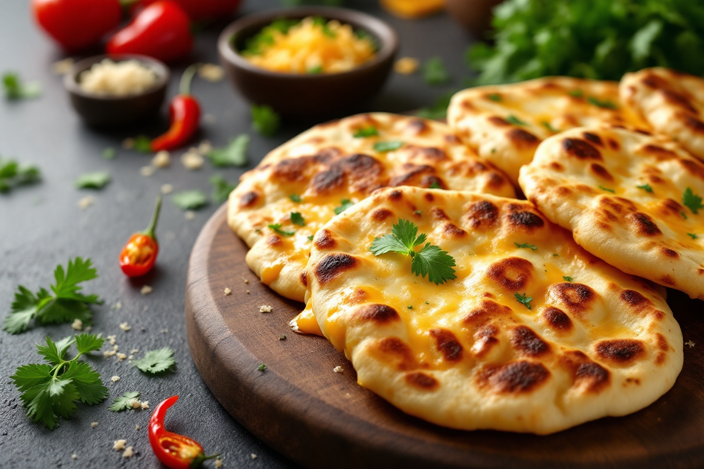 Douceur fondante au fromage : des cheese naans maison simplissimes, parfaits pour un dîner réconfortant en famille