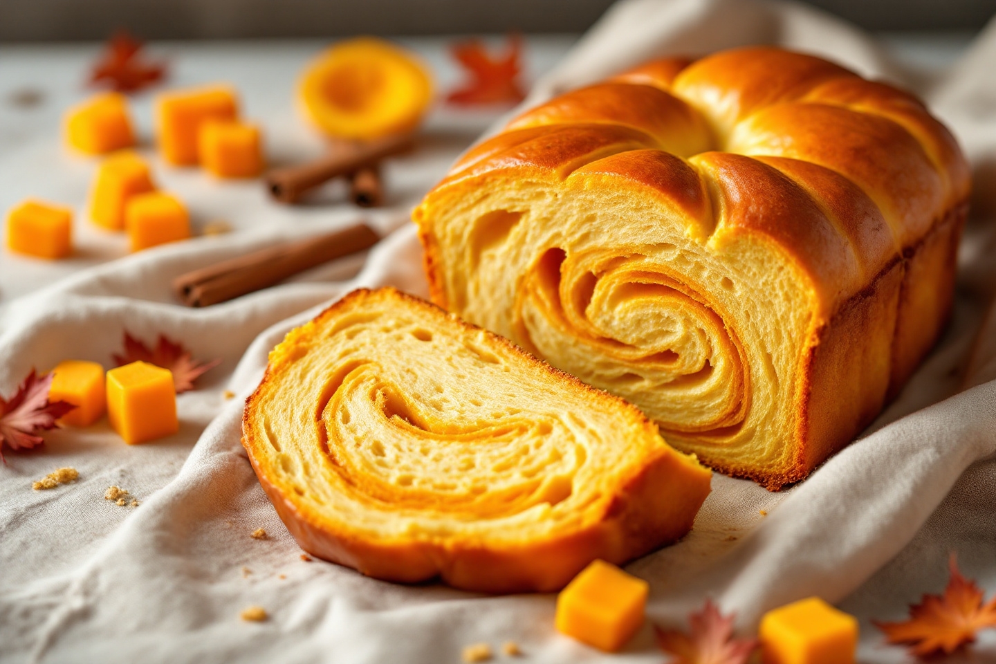 Douce et facile ! : testez cette brioche de saison extra-moelleuse à la courge butternut