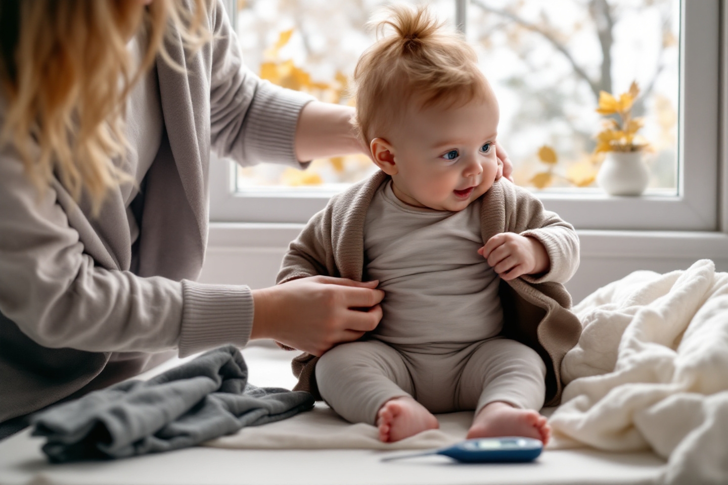 Comment habiller son bébé selon la météo ? Les règles à connaître pour éviter coups de chaud et refroidissements