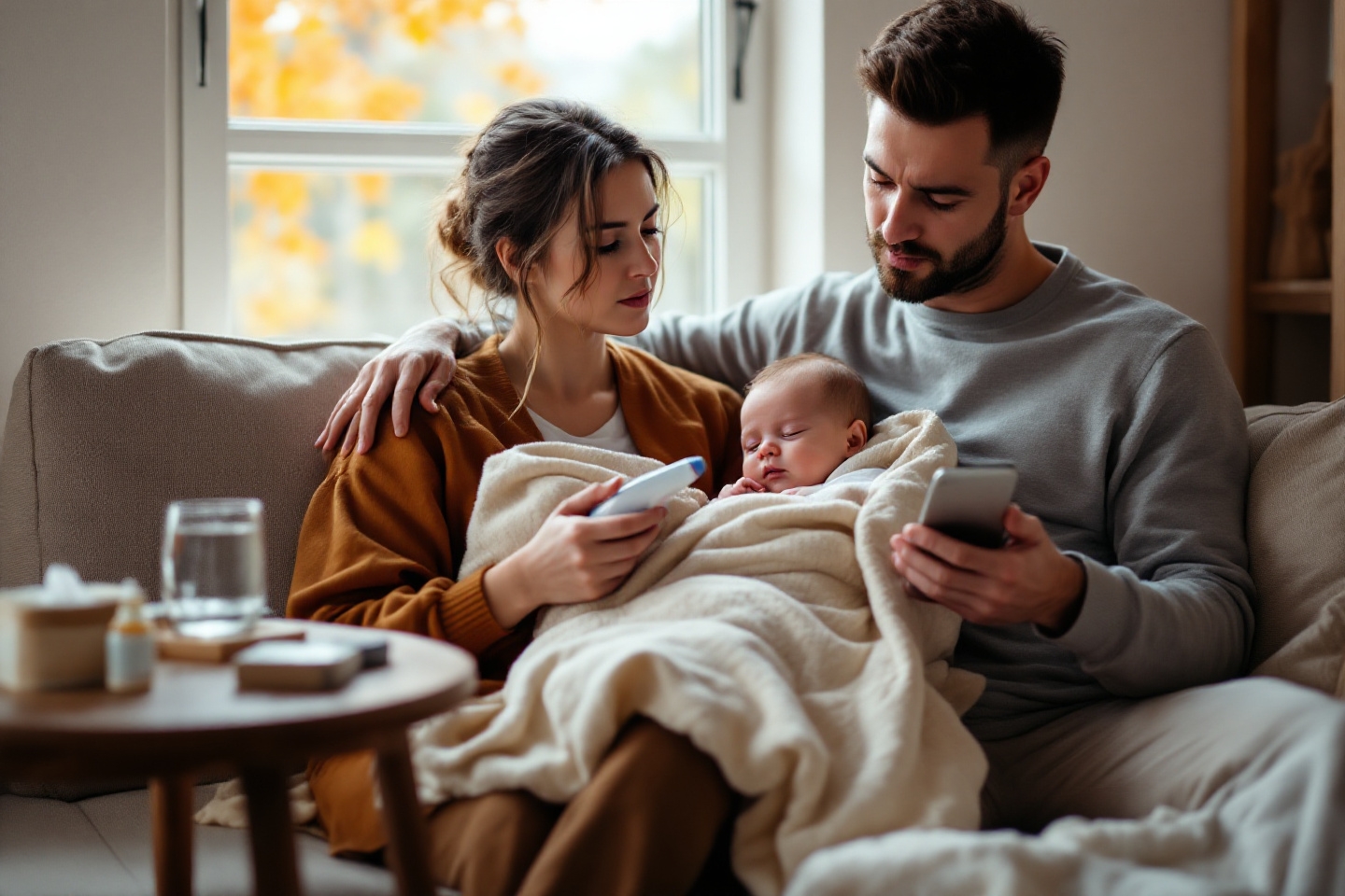 Que faire si bébé tombe malade un week-end et que son pédiatre ne répond pas ? Les conseils essentiels à connaître