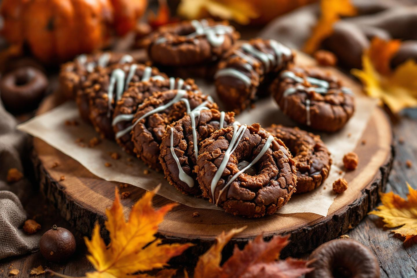 « Sans stress ni prise de tête » : personne ne résiste à ces biscuits châtaigne-chocolat rapides pour un goûter d’automne réconfortant !