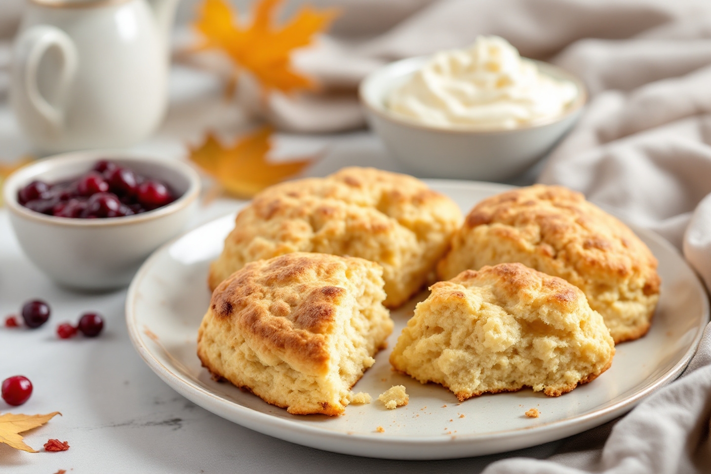 Prêt en un éclair, ces scones maison fondants et dorés promettent un matin aussi gourmand qu’apaisant !