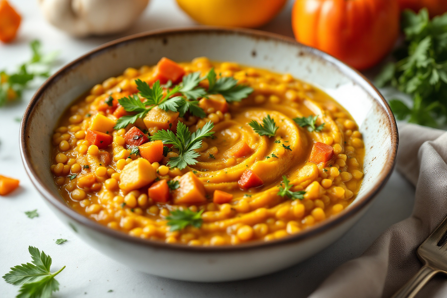 Craquez pour ce dahl d’automne tout doux : le secret d’un repas express et vraiment sans prise de tête !