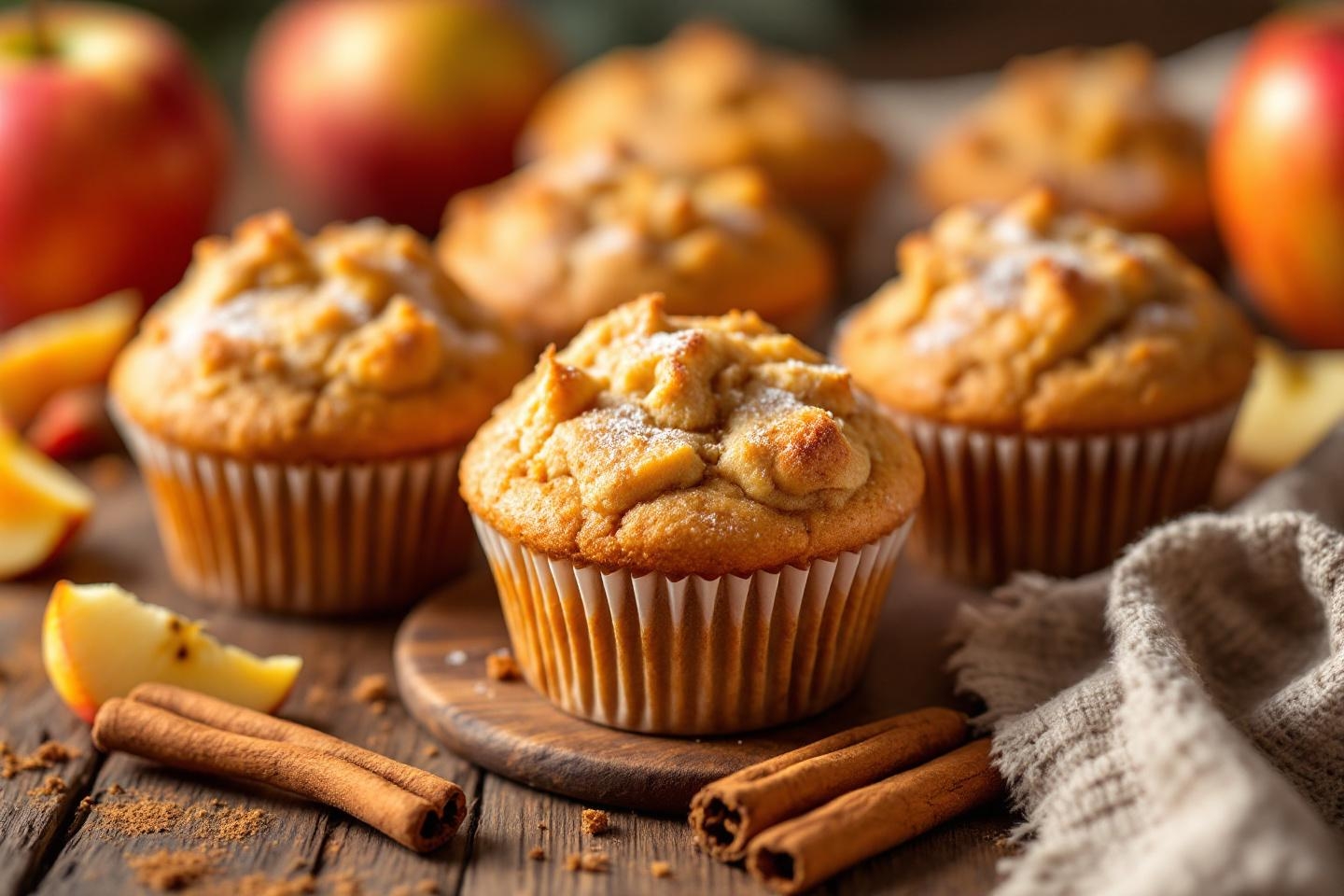 À préparer les yeux fermés cet automne : ces muffins pomme cannelle sont si moelleux qu’ils font oublier les goûters industriels