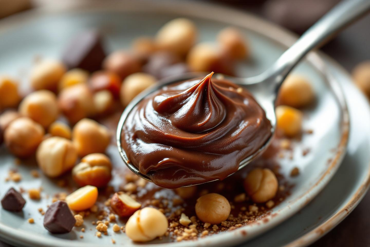« Une cuillère de gourmandise » : voici la recette express noisette-chocolat qui rivalise avec les pâtes à tartiner du commerce