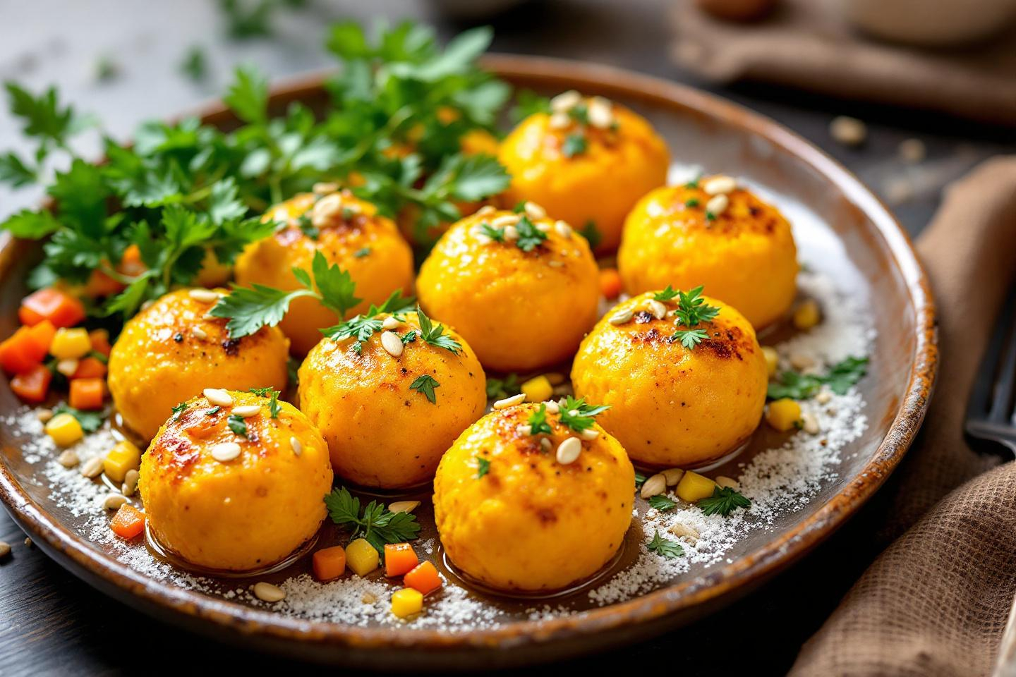 La recette magique pour des boulettes de courge moelleuses sans friture, prêtes en 20 minutes pour réchauffer l’automne