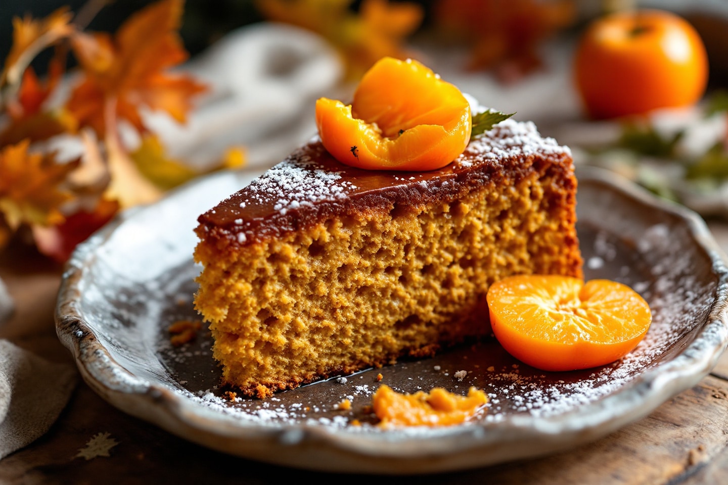 On ne croirait jamais que ce gâteau au kaki ultra-moelleux est aussi simple à réussir… et pourtant !