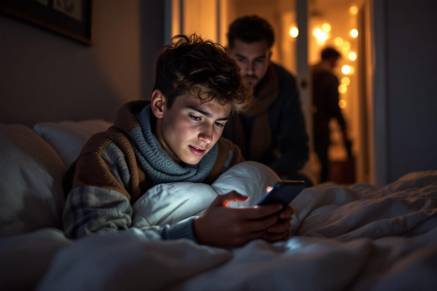 Pourquoi laisser son ado utiliser son téléphone la nuit nuit à son sommeil ?