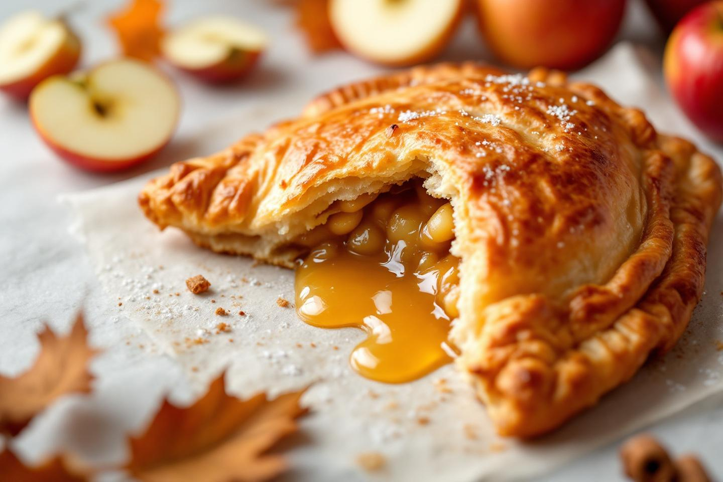 Ce chausson aux pommes croustillant, fondant et tout simple rend les goûters d’automne exceptionnels !