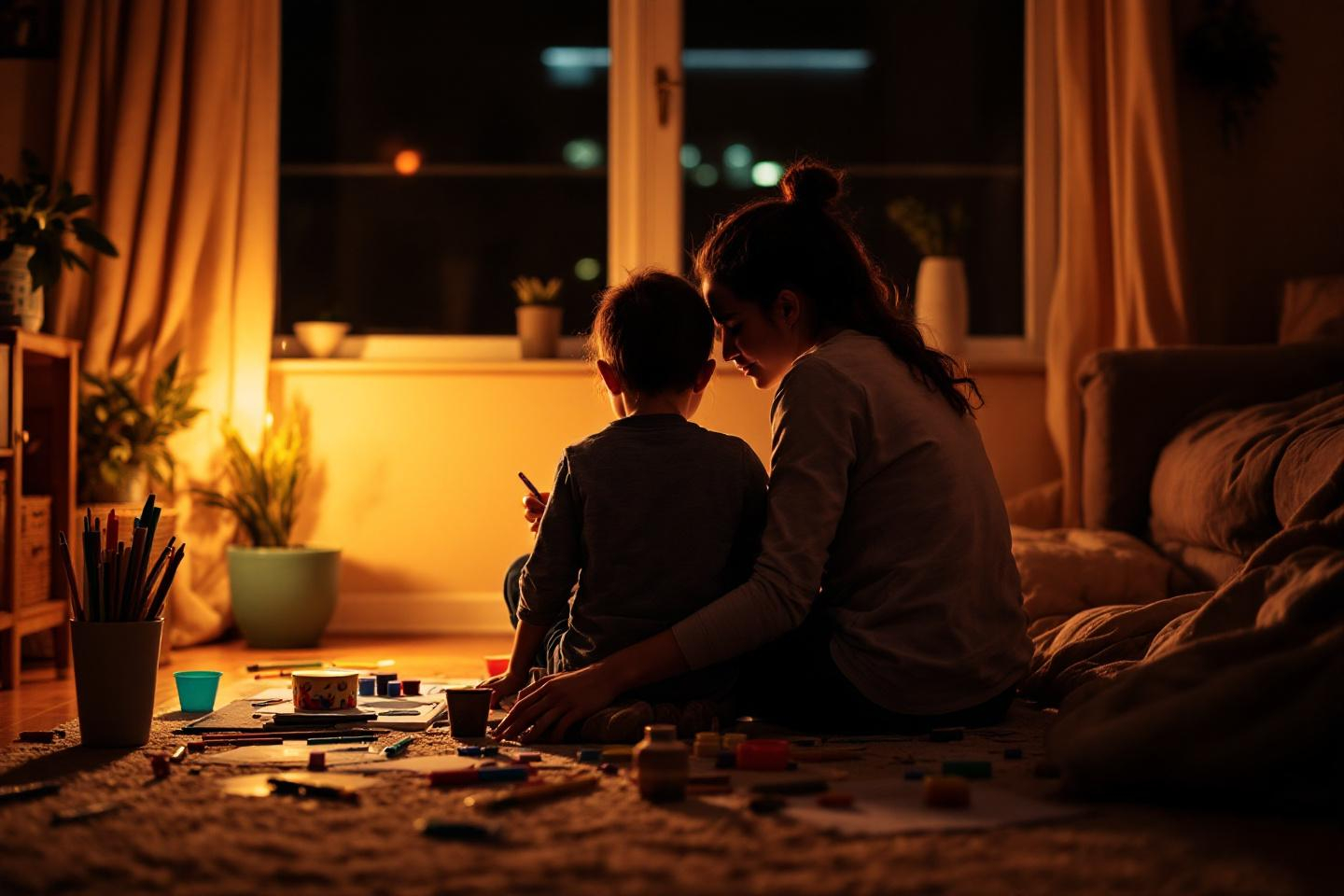 Comment occuper les enfants quand tout est fermé et qu’il fait nuit à 16h ?