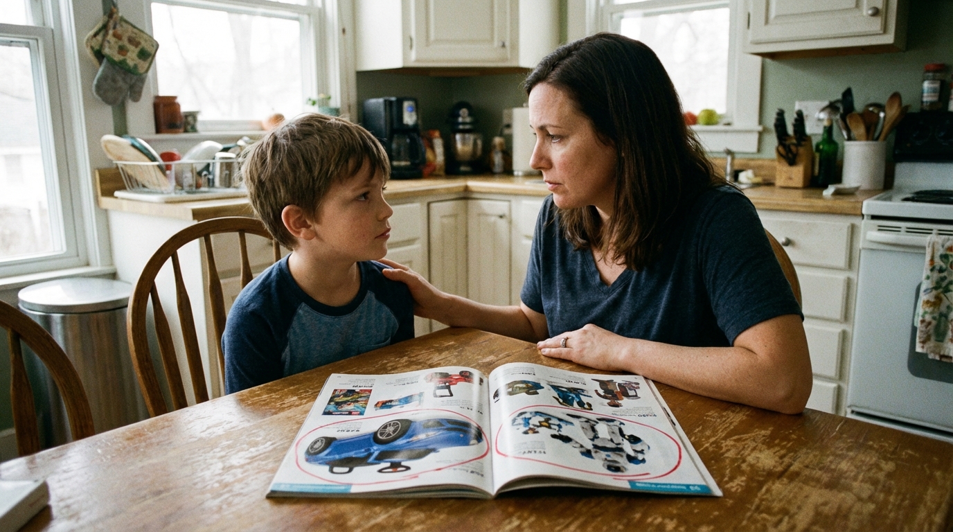 Faut-il parler d’argent aux enfants quand ils demandent des cadeaux inaccessibles ?