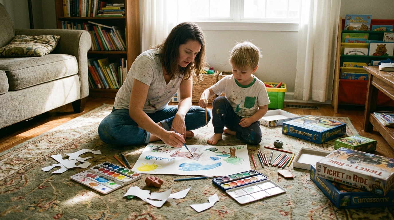 Comment occuper les enfants quand sortir n’est pas possible pendant plusieurs jours ?