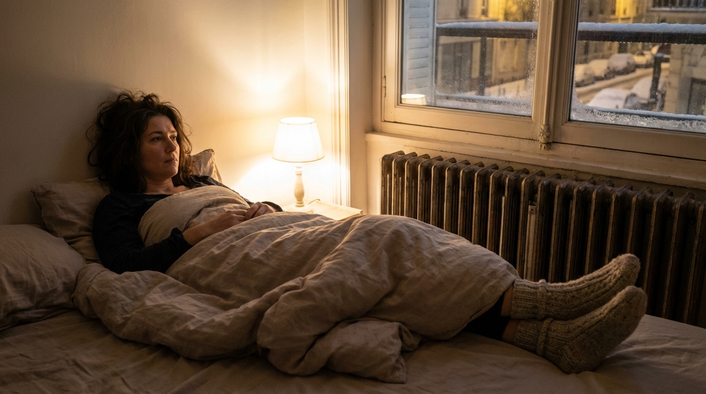 « Mes pieds sont glacés au moment de dormir » : ce signal du corps qui empêche l’endormissement