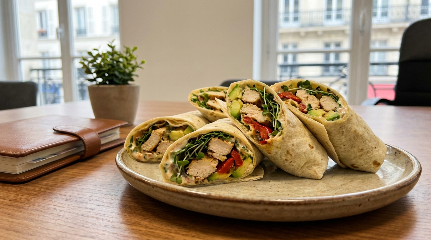 Depuis ce repas roulé express, je n’ai plus jamais acheté de sandwich triangle au bureau
