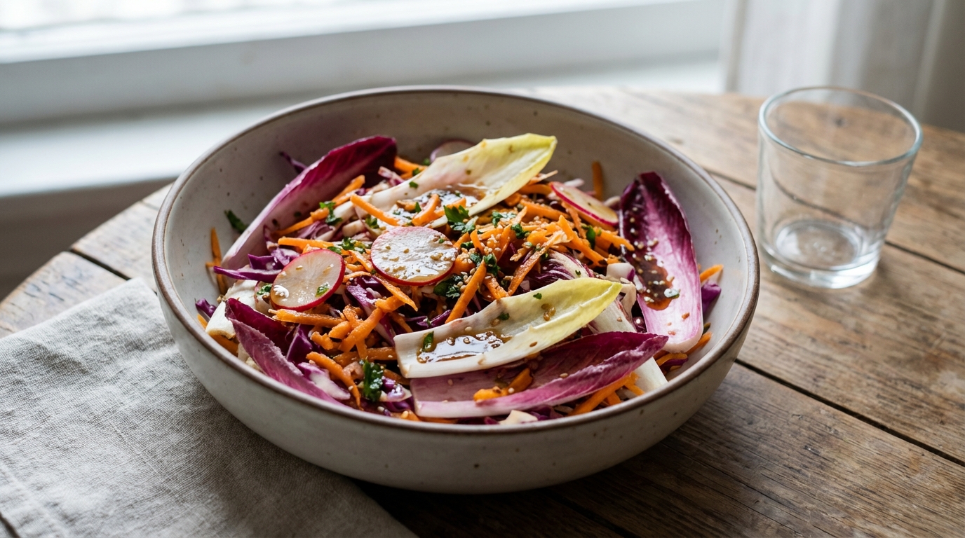 Pourquoi cette vinaigrette asiatique fait craquer tous ceux qui boudaient les crudités en hiver