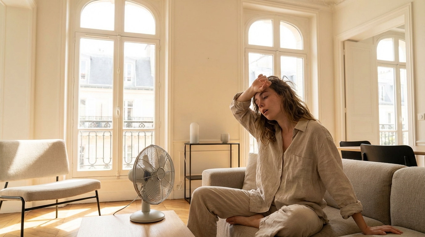 « Je me sens moite du matin au soir » : ce que cache la transpiration qui persiste après une grossesse