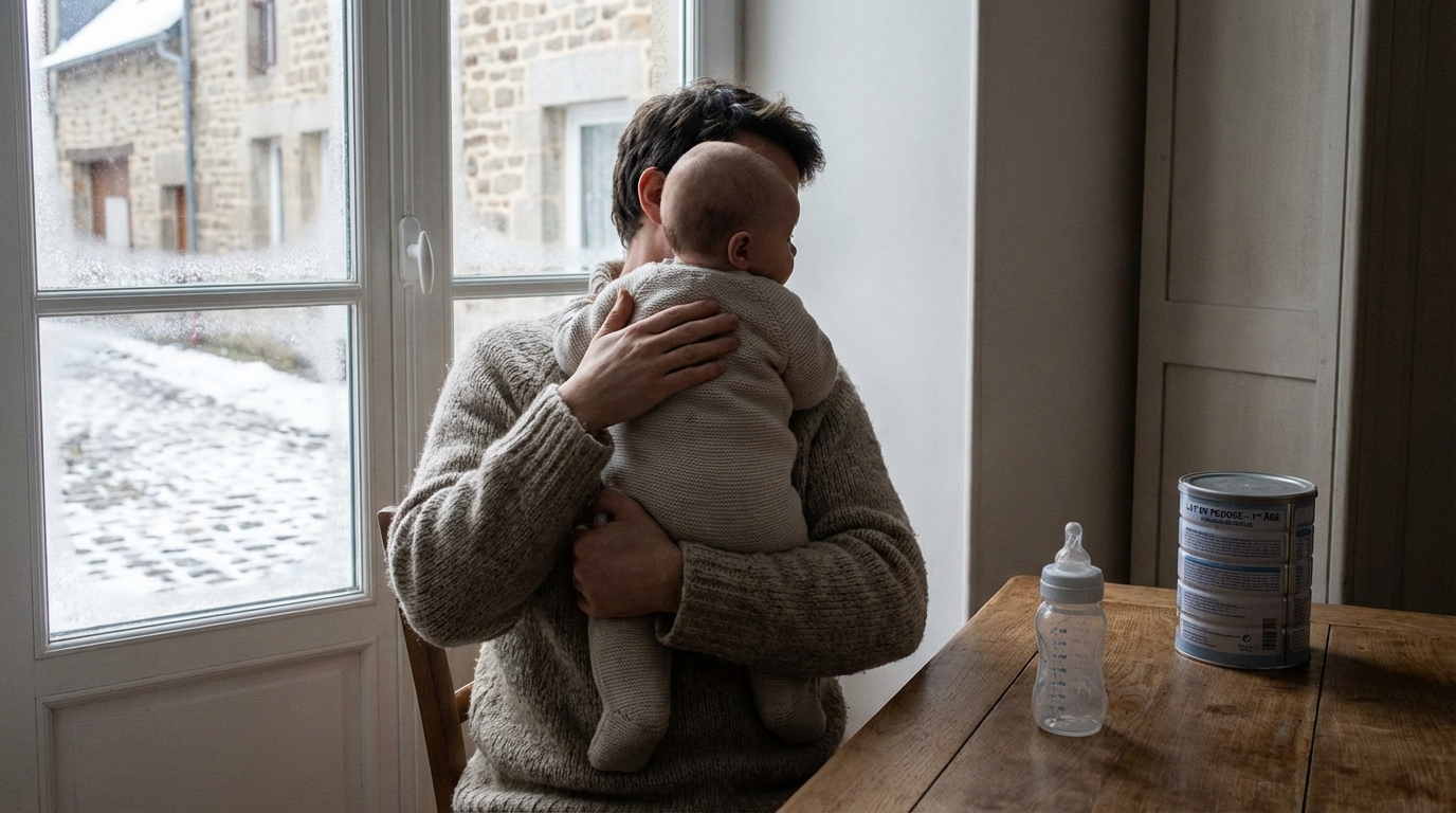 Faut-il s’inquiéter si bébé vomit après un biberon ? Ce que l’on sait sur la toxine céréulide et les laits infantiles