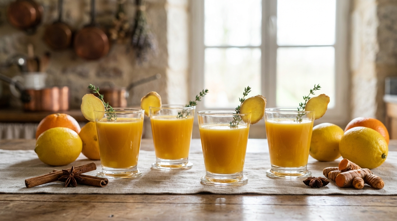 Quatre petits verres piquants le matin et mon corps a tenu bon tout février sans faiblir