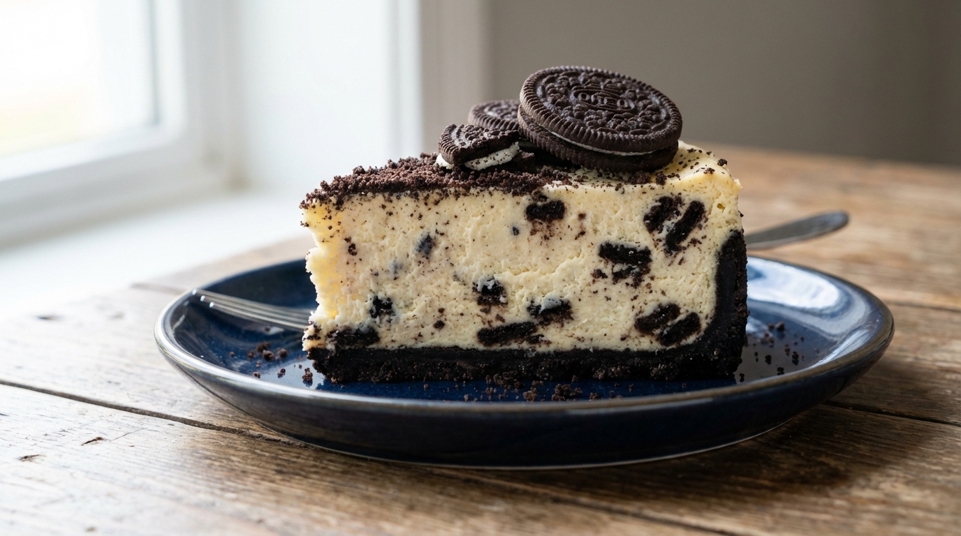 Ce cheesecake gourmand aux Oreo a bluffé mes beaux-parents : 10 minutes de préparation et pas une seconde de cuisson