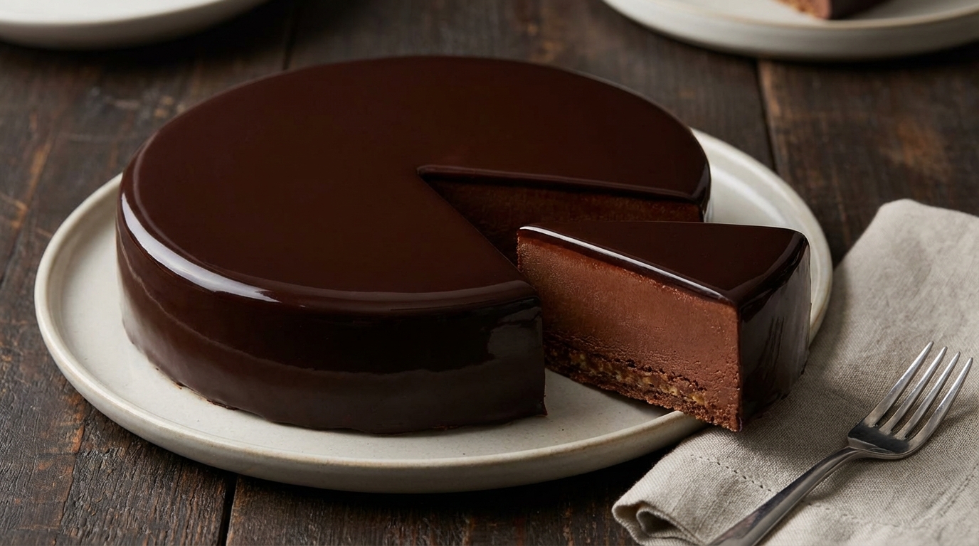 Chocolat fondant, base craquante et mousse soyeuse : le gâteau royal qui offre (enfin) la douceur dont tout le monde rêve en février
