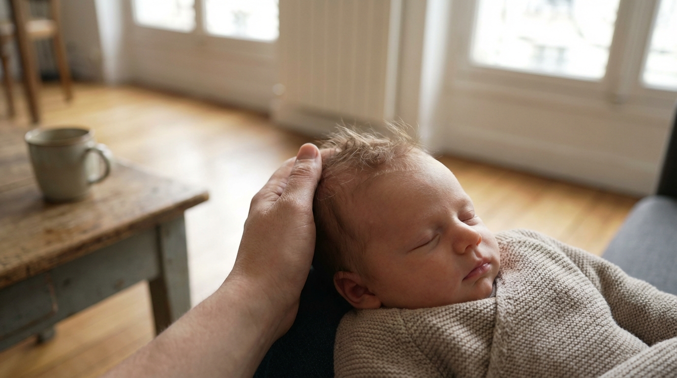 La fontanelle de bébé palpite : les véritables signes d’urgence à repérer selon les pédiatres