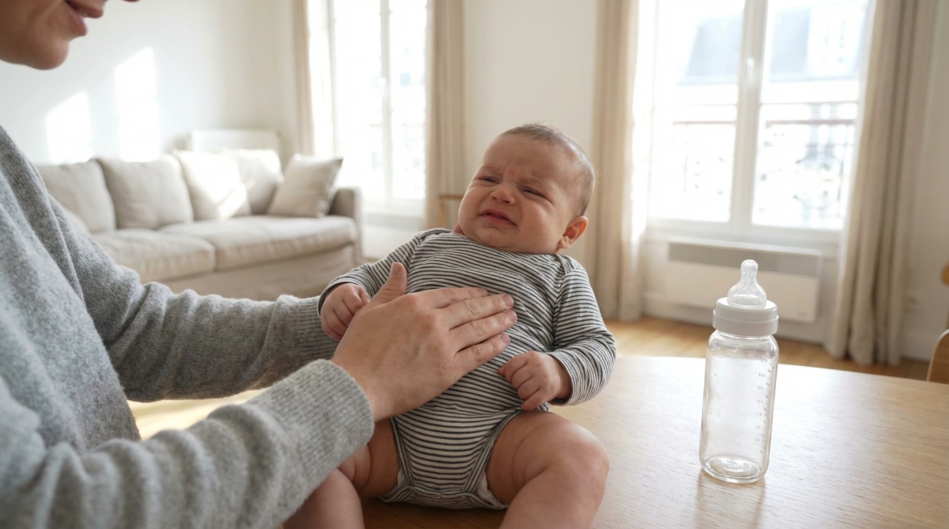 Allergie au lait chez bébé : comment faire la différence avec un simple inconfort et quand consulter selon les pédiatres