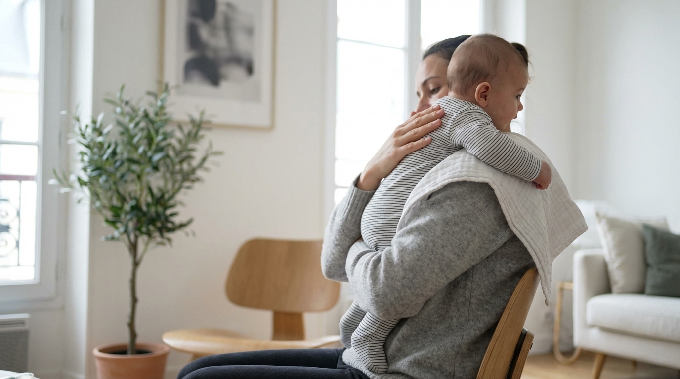 Faut-il s’inquiéter des renvois de bébé ? Les recommandations des experts pour repérer un véritable RGO