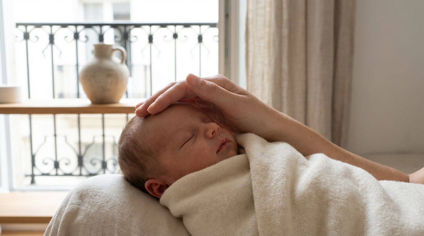 Votre bébé de moins de 3 mois a de la fièvre ? L’unique réflexe à avoir selon les experts